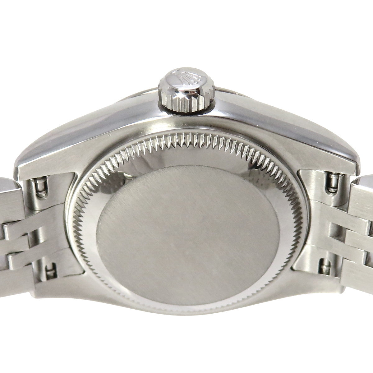 デイトジャスト 179174NG WG/SS ランダム番 シェル文字盤 ブラックシェルローマ 自動巻き レディース