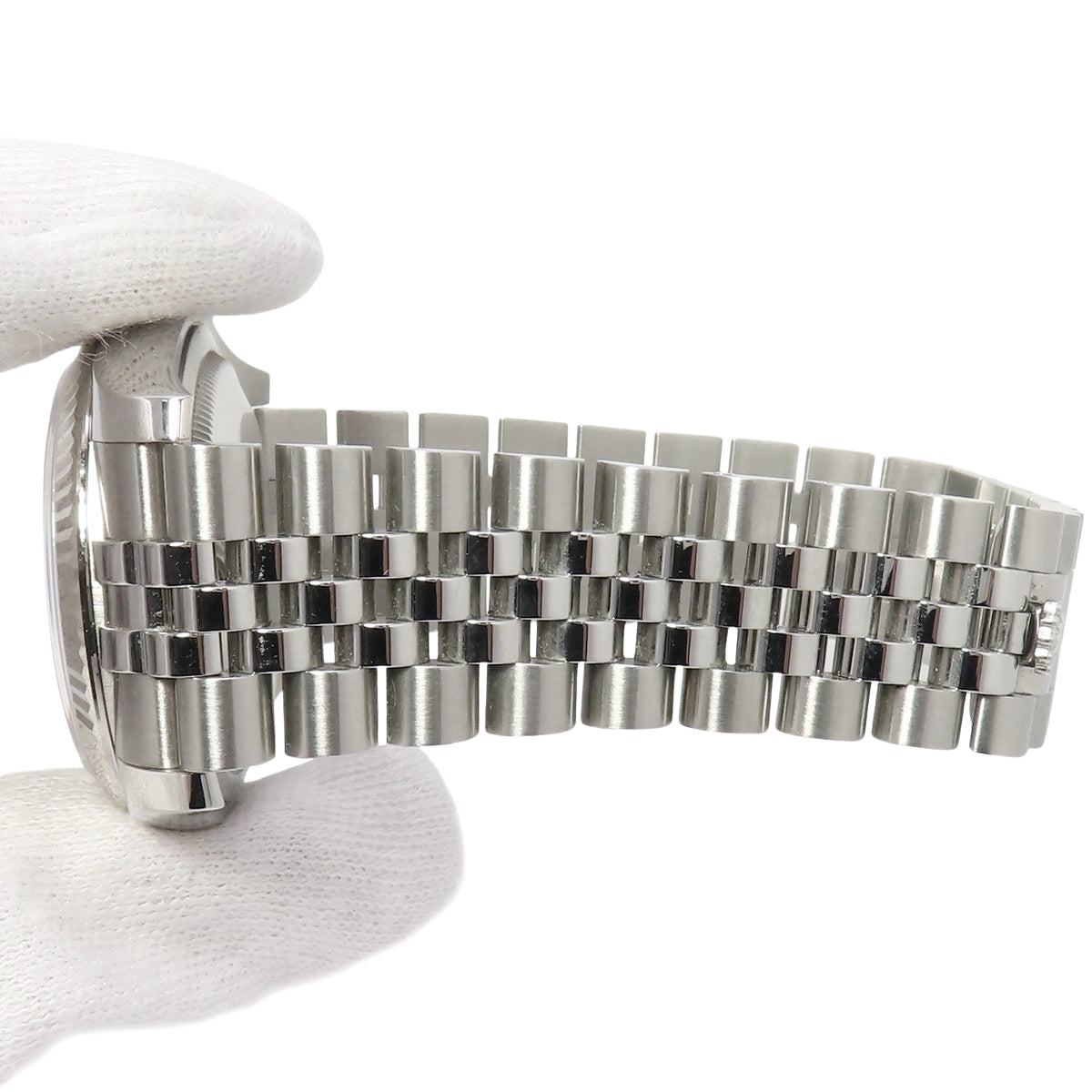 デイトジャスト 116234 WG/SS ランダム番 シルバー 自動巻き メンズ