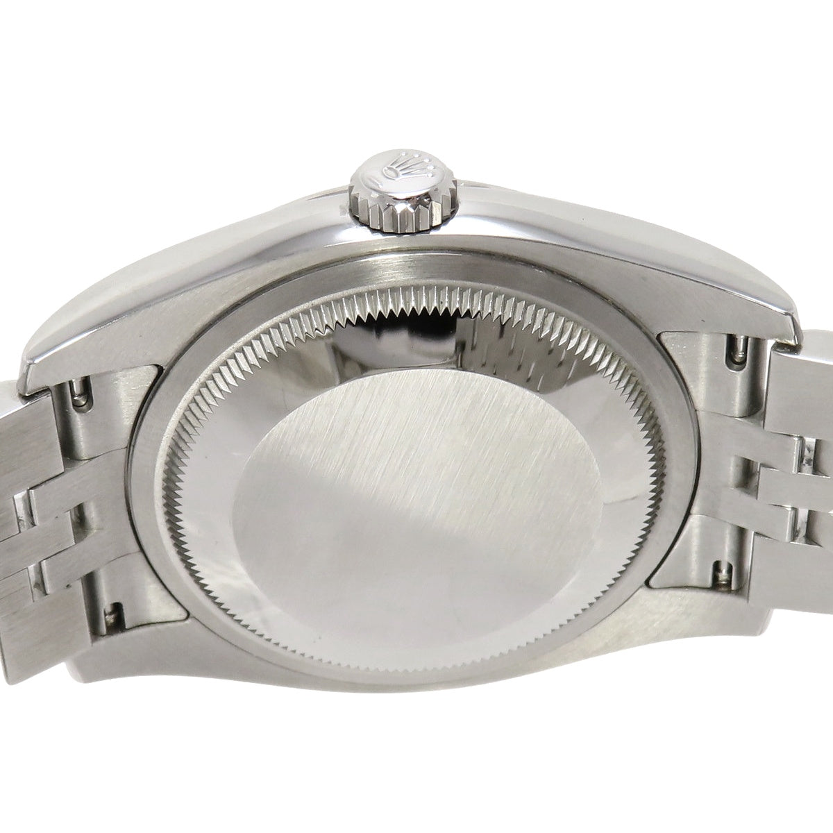 デイトジャスト 116234 WG/SS ランダム番 シルバー 自動巻き メンズ