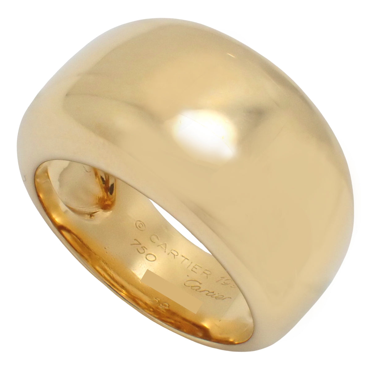 ヌーベルバーグ リング イエローゴールド K18YG 59 15.2g