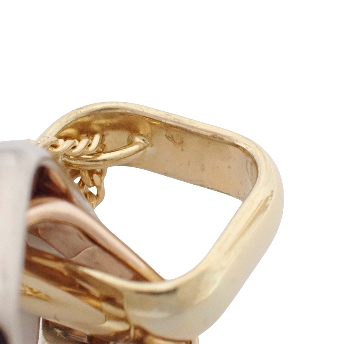 三位一体垫形吊坠,18K黄金(18K黄金、18K玫瑰金、18K白金、18K白金) - 10.4克