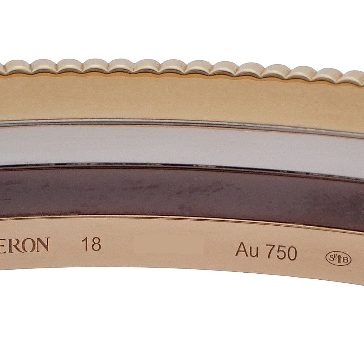 Quatre经典款手镯,镶钻,黄金、白金、粉金,18K金,51.8克