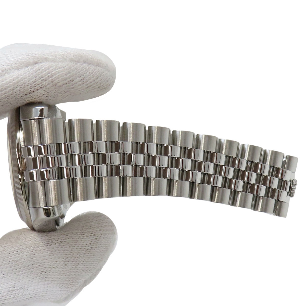 デイトジャスト116234 WG/SS G番 シルバー 自動巻き メンズ