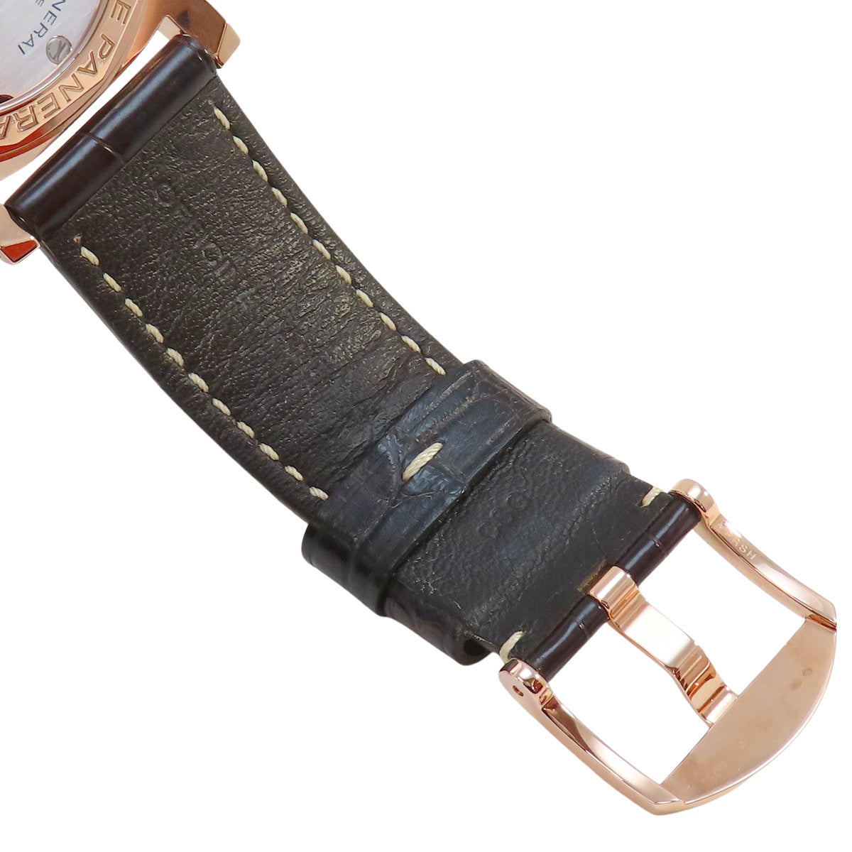 Luminor Marina 8 Days Oro Rosso PAM00511 Pink Gold/Leather Brown Manual Winding Men's