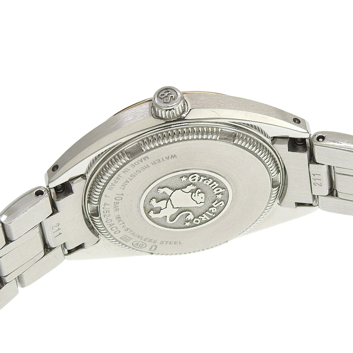 ヘリテージコレクション STGF286 PG/SS シェル文字盤 ダイヤインデックス クオーツ レディース