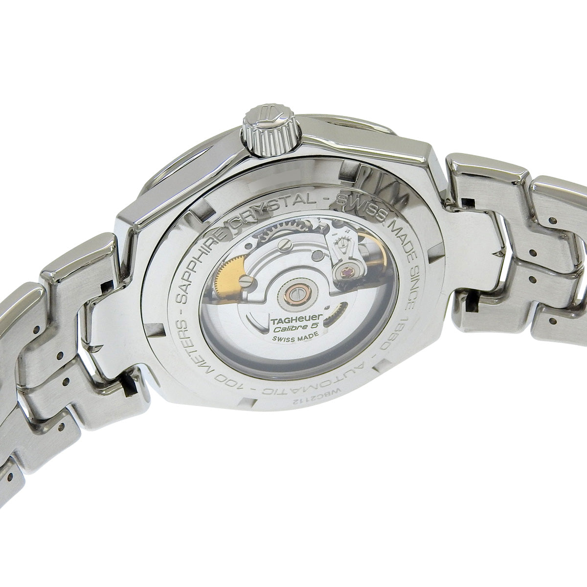 Link Date Caliber 5 WBC2112 不锈钢蓝色自动男士腕表