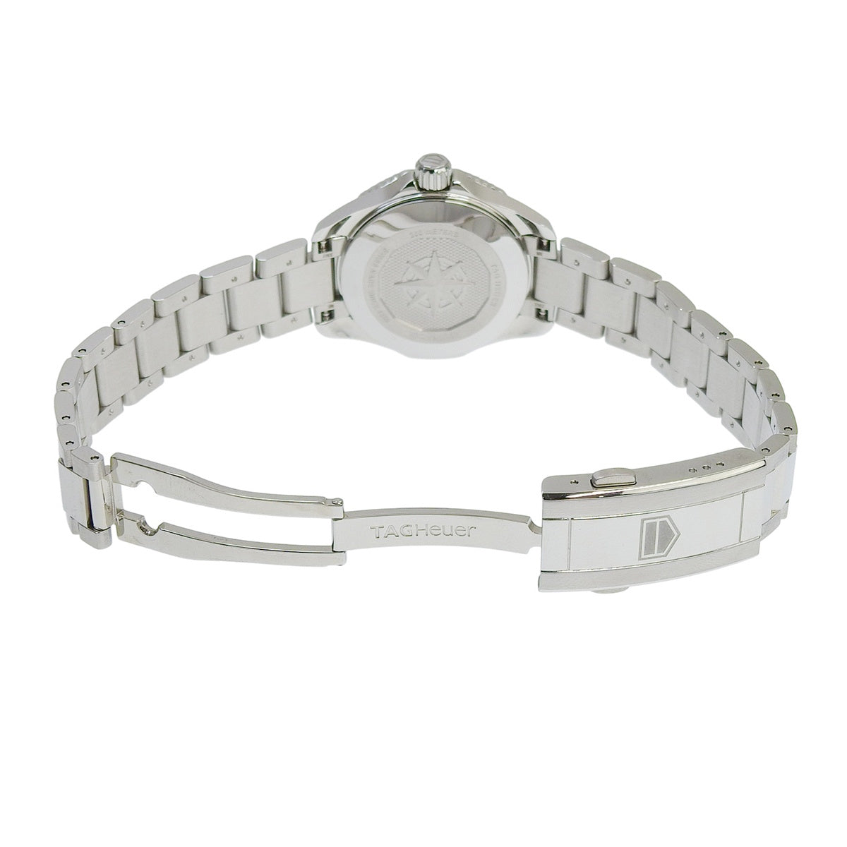 Aquaracer Professional 200 WBP1418.BA0622 SS Shell Dial White Quartz Ladies
