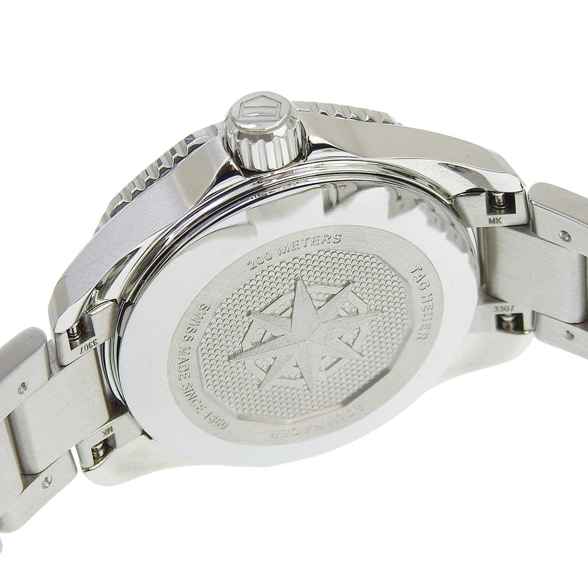 Aquaracer Professional 200 WBP1418.BA0622 SS Shell Dial White Quartz Ladies