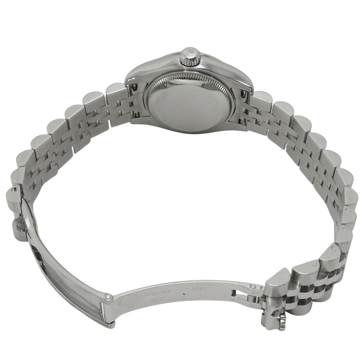 デイトジャスト 179174NR WG/SS G番 シェル文字盤 ホワイト 自動巻き レディース