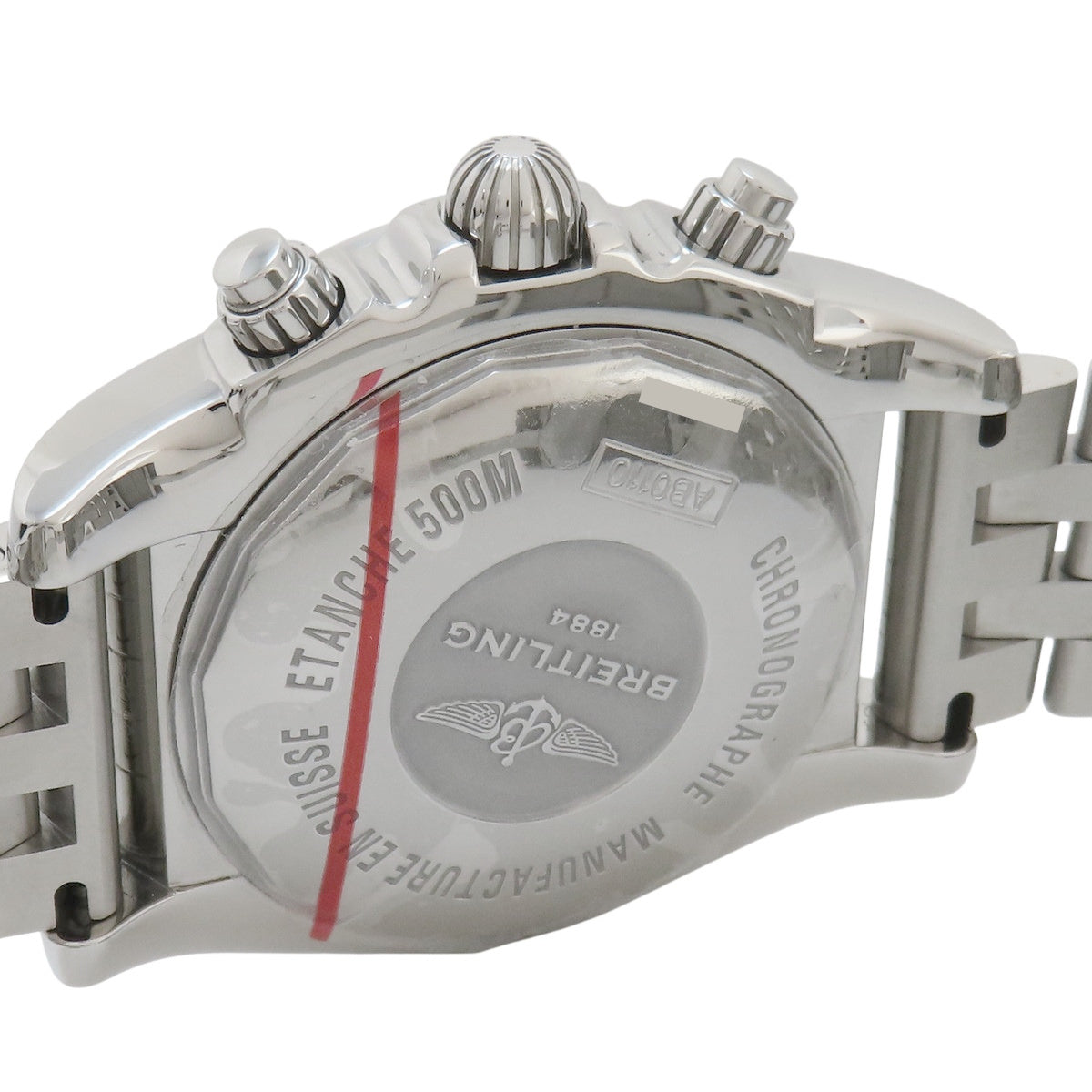 Chronomat 44 A011A90PA SS White Automatic Men's Watch