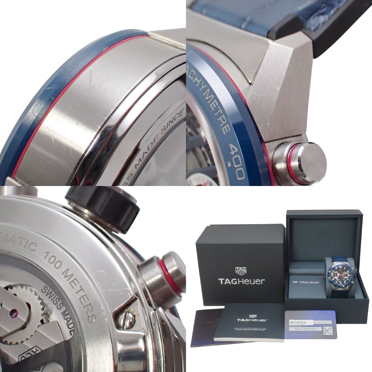 卡莱拉 豪雅02 CBG2011.FC6430 精钢/陶瓷/皮革 蓝色 自动机械 男士