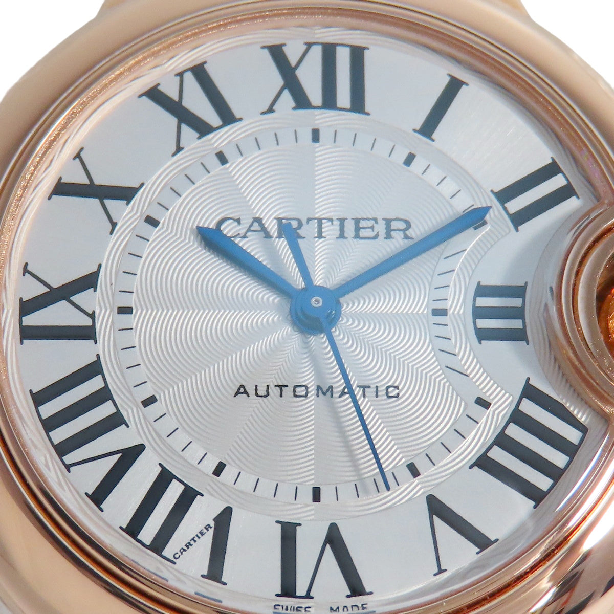 バロンブルー33mm W6920097 PG/革 シルバー 自動巻き レディース