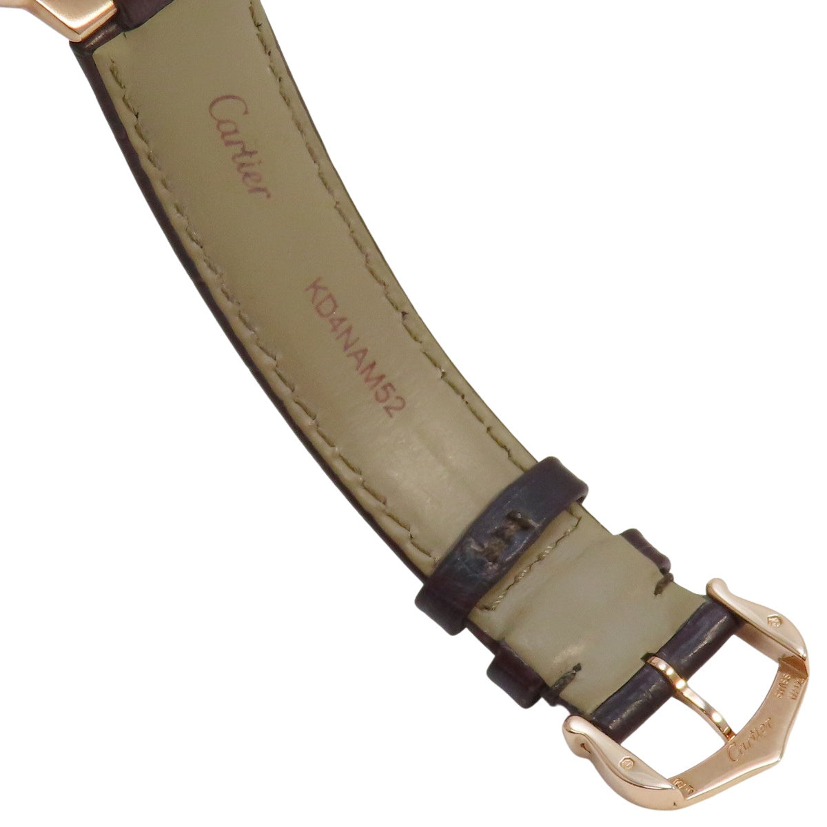 バロンブルー33mm W6920097 PG/革 シルバー 自動巻き レディース