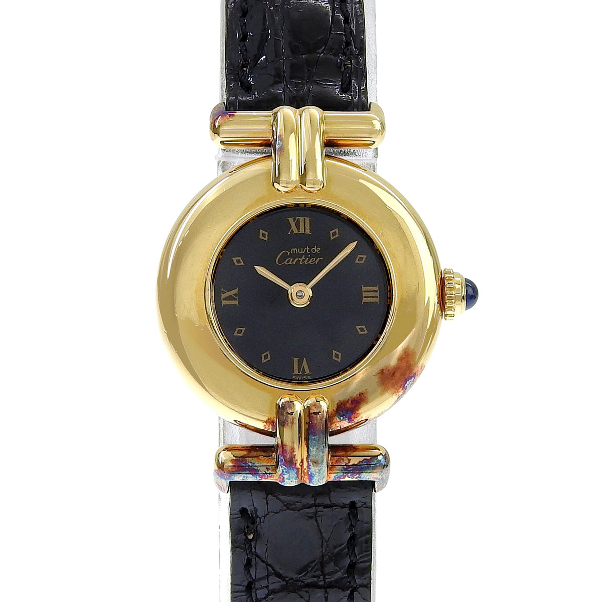 Must Corise W1000753 GP Black Quartz Women's
