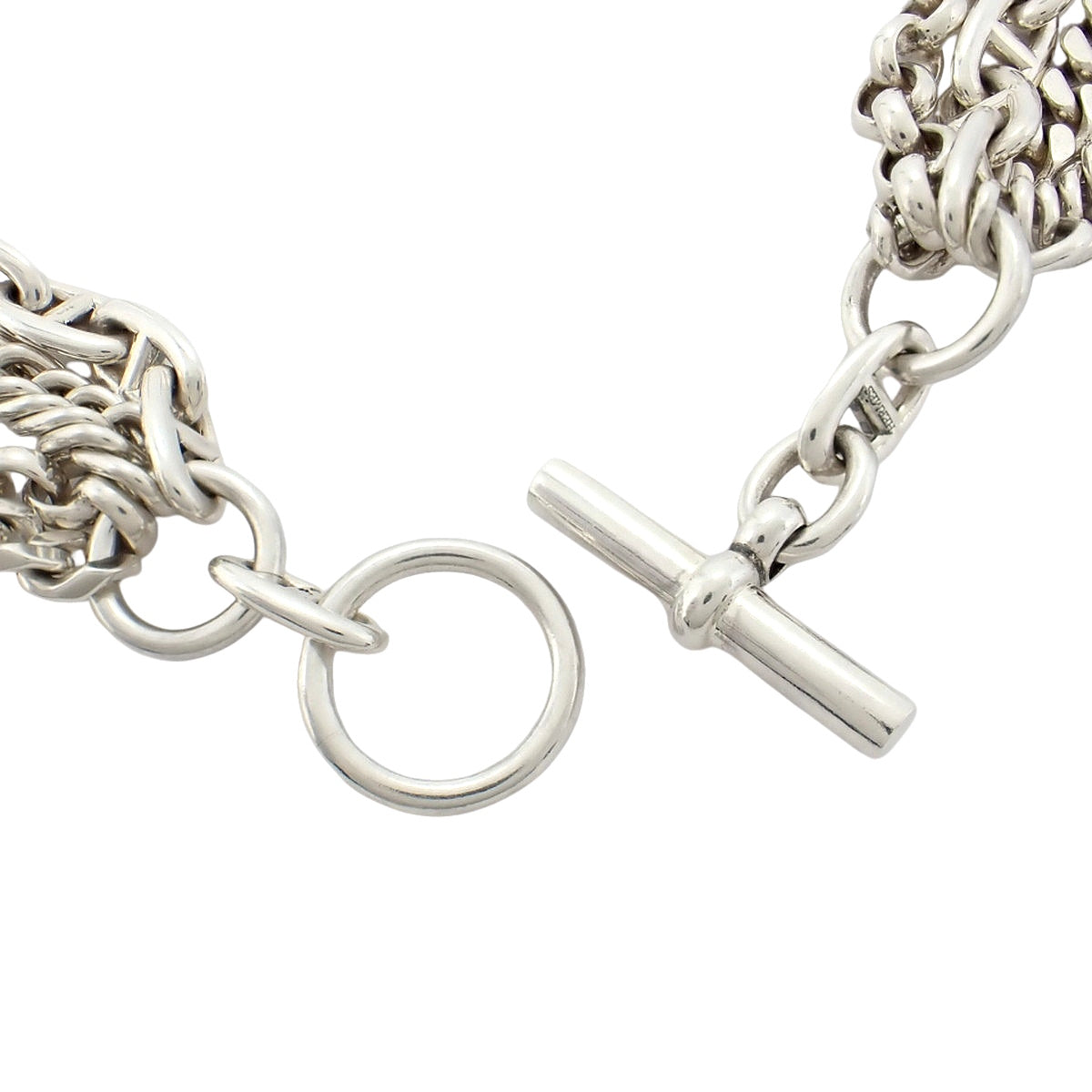 シェーヌダンクル エトセトラ4 ネックレス シルバー SV925