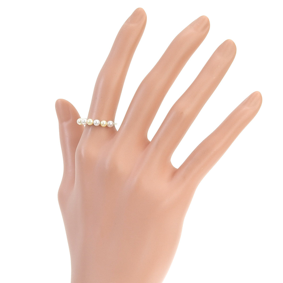 Akoya Pearl Ring Platinum Pt900 2.3g