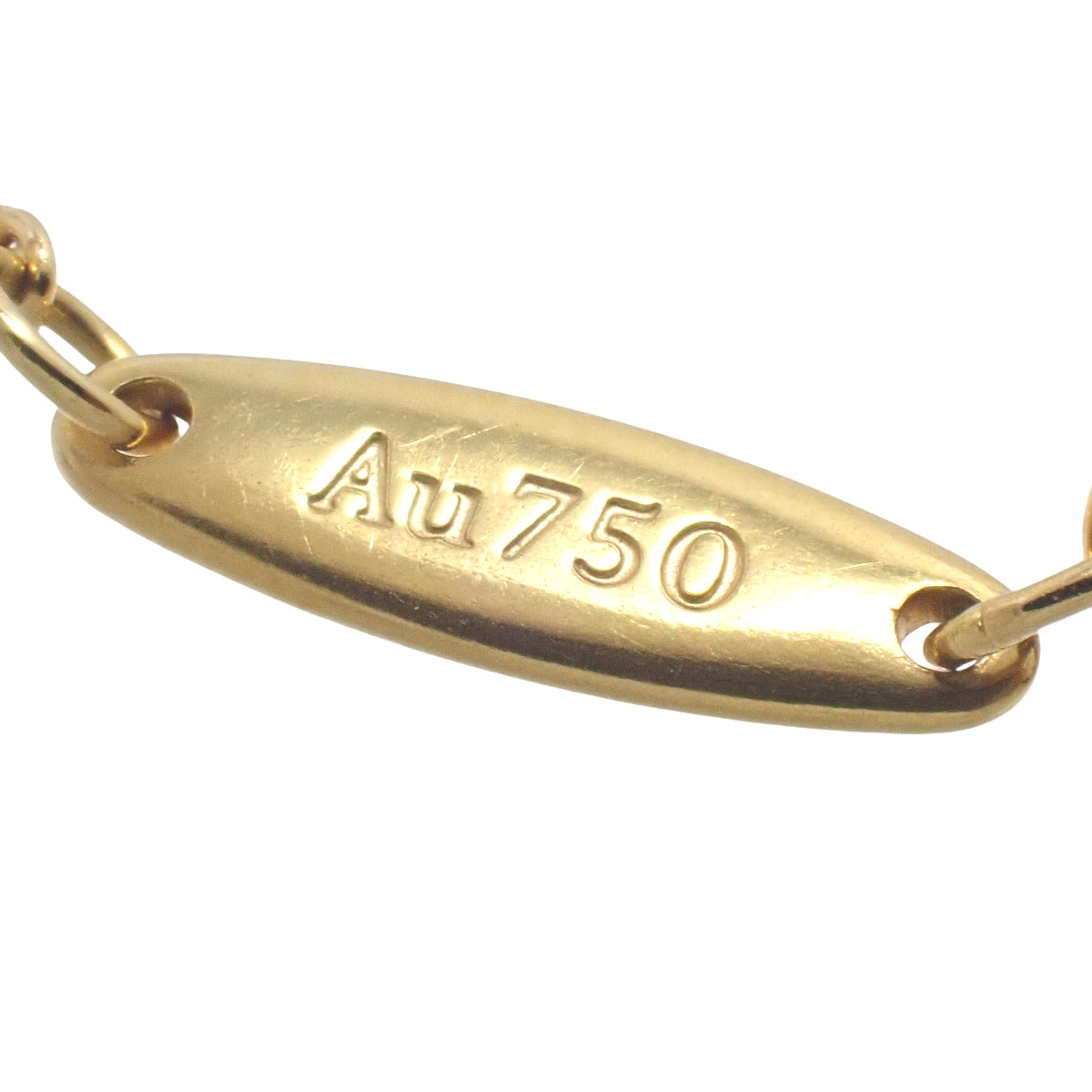 バイザヤード シングル ダイヤモンド ペンダント D0.33 K18YG 2.0g 1PD