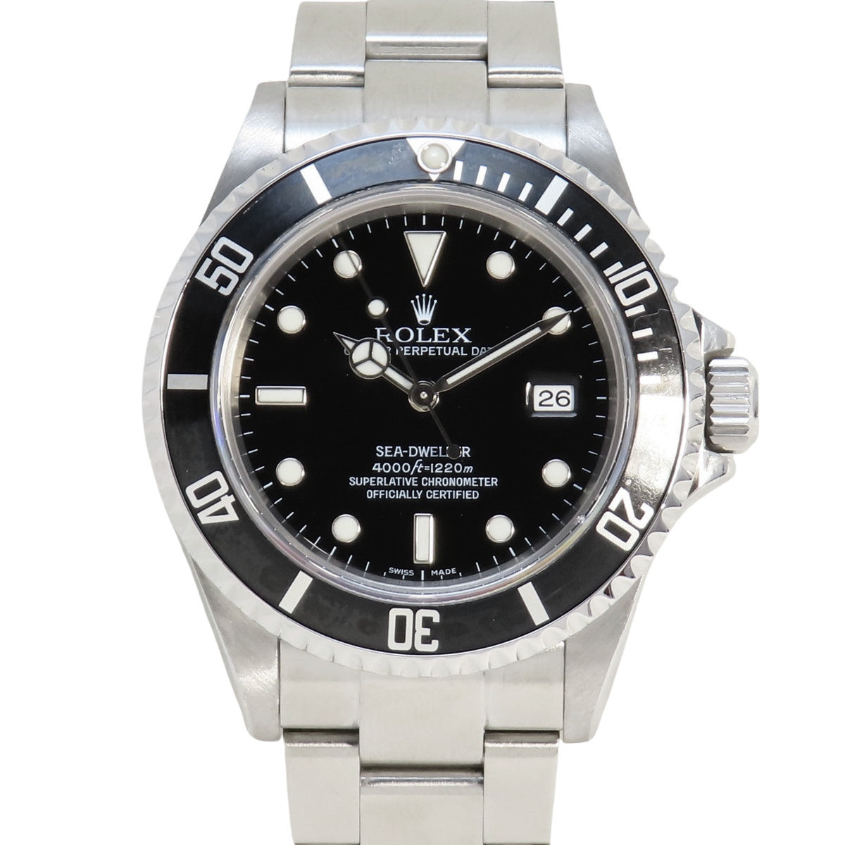 シードゥエラー 16600 SS M番 ブラック 自動巻き メンズ