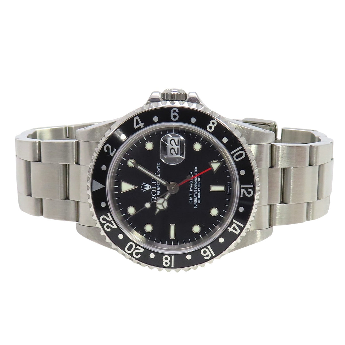 GMT-Master 16700 SS A-serial Black Automatic Men's