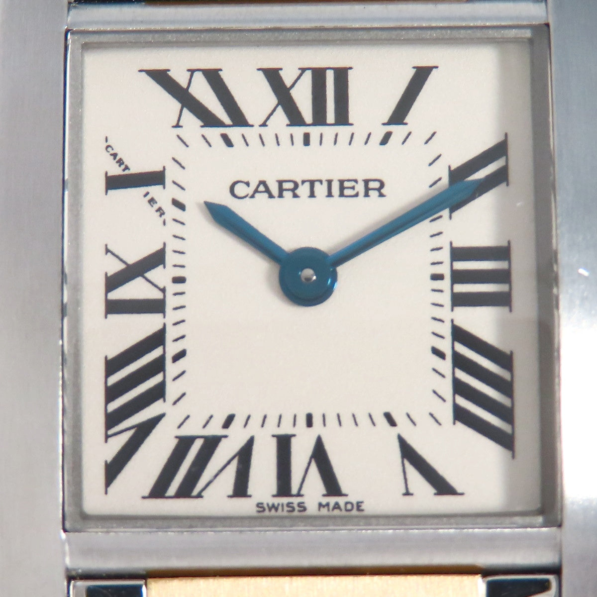 タンク フランセーズ SM W510007Q4 YG/SS アイボリー クオーツ レディース