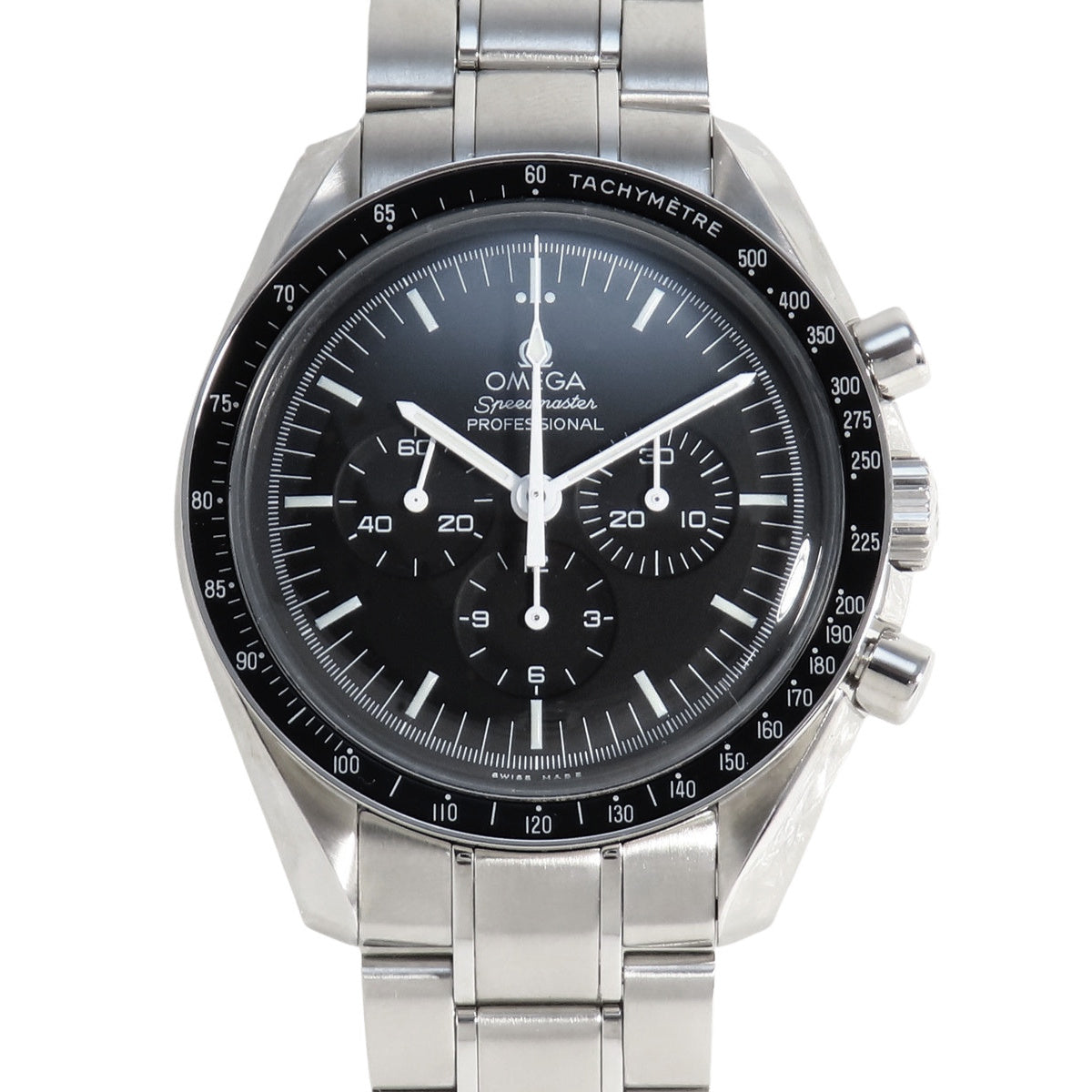Speedmaster Professional 311.30.42.30.01.005 Stainless Steel Black Manual Winding Men's Watch