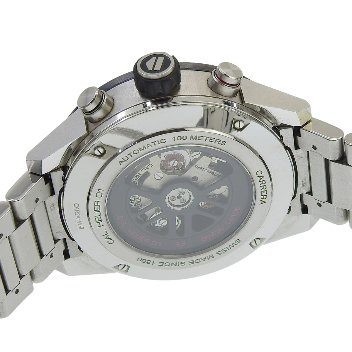 カレラ クロノグラフ CBN2A1AA.BA0643 SS スケルトン 自動巻き メンズ