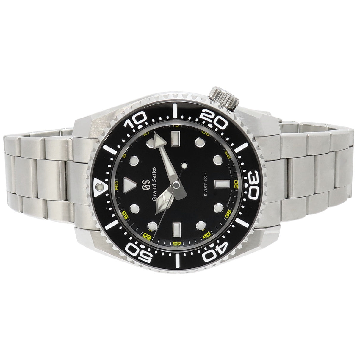 スポーツコレクション ダイバー SBGX335 ステンレススチール SS ブラック クオーツ メンズ