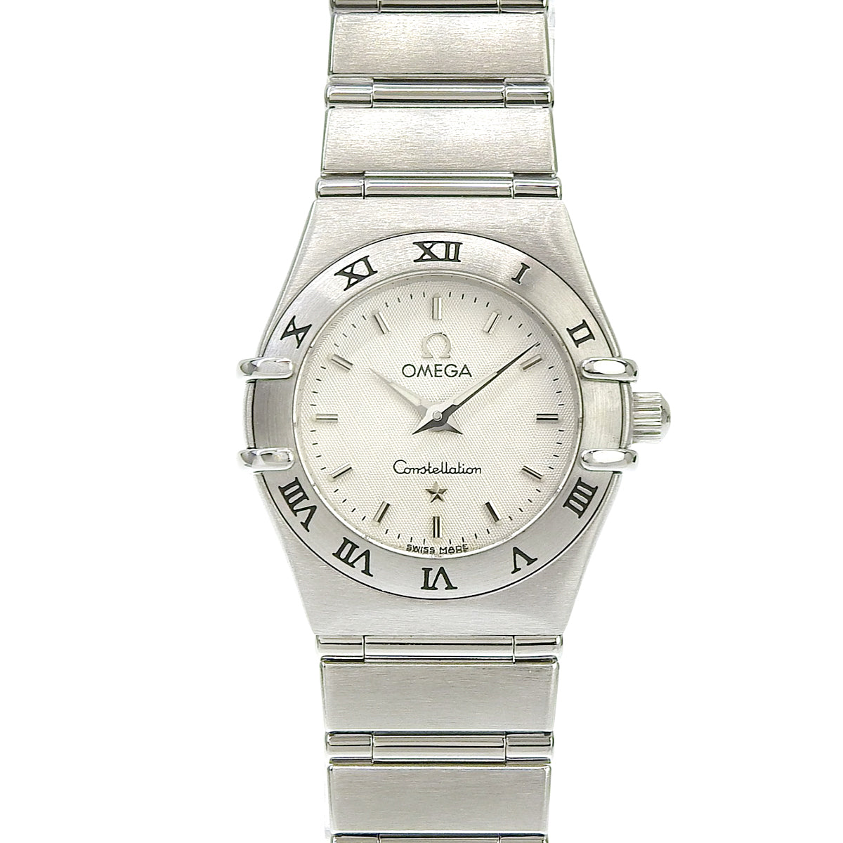 星座系列迷你腕表 1562.30 精钢 白色 石英 女式