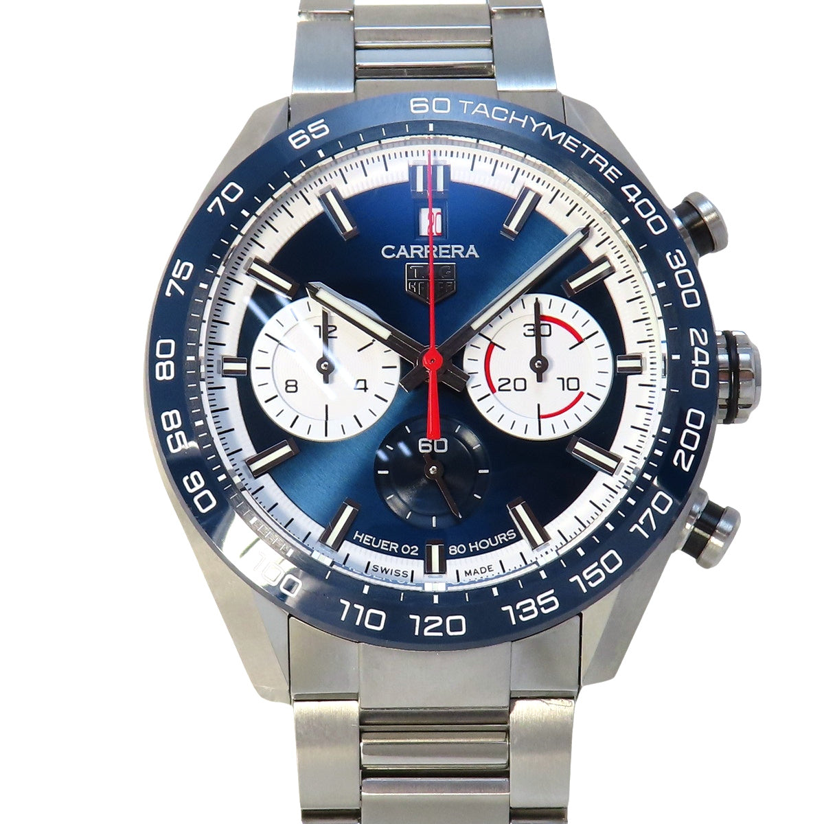 Carrera Sport Chronograph 160th Anniversary CBN2A1E.BA0643 SS Blue Automatic Men's