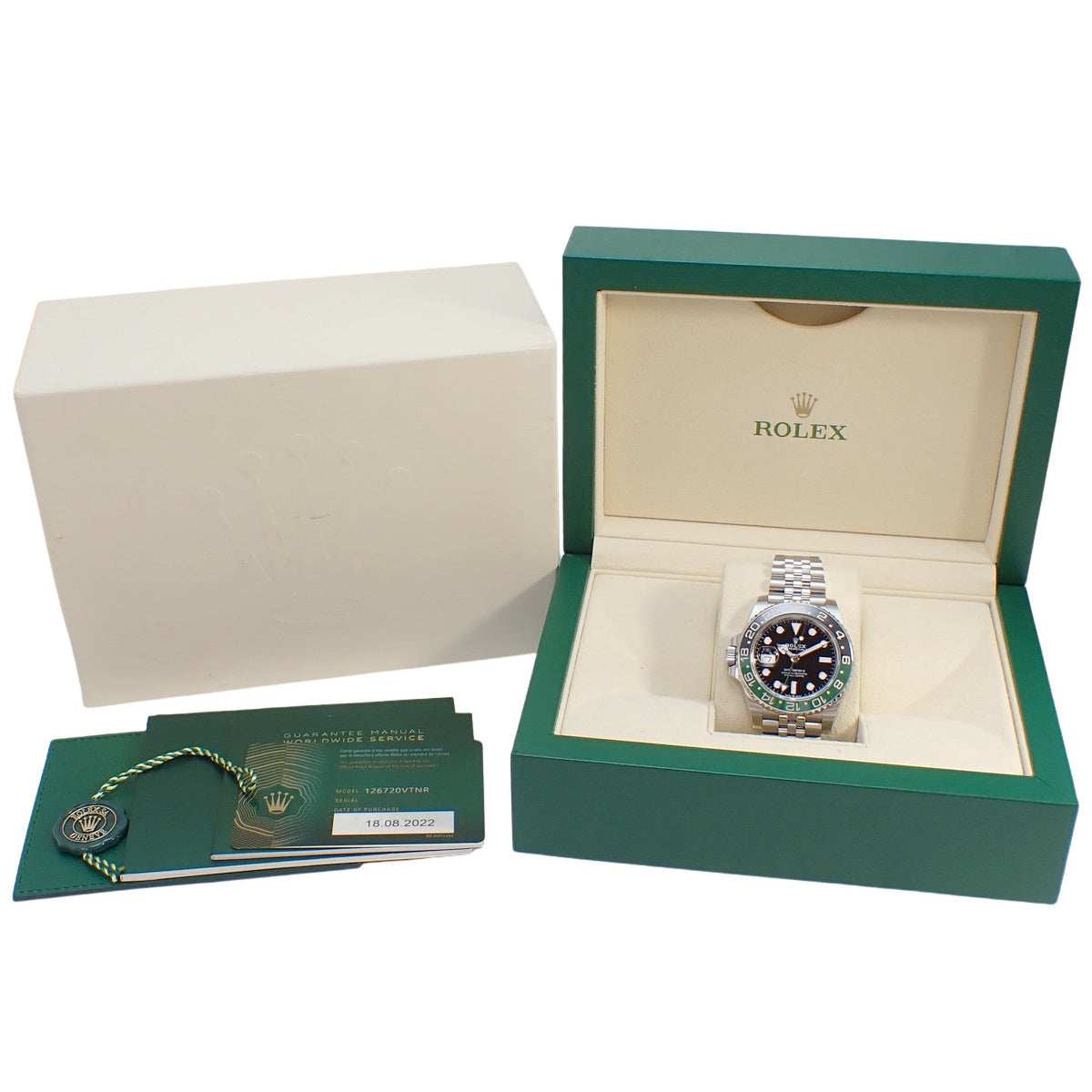 GMT-Master II 126720VTNR 不锈钢随机编号黑色自动男士腕表
