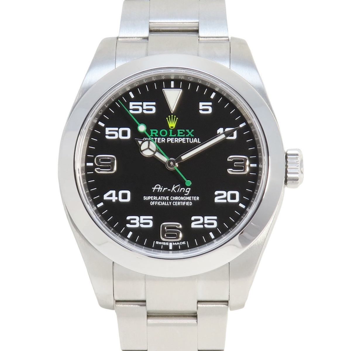 Air-King 116900 SS Random Serial Number Black Automatic Men's Watch
