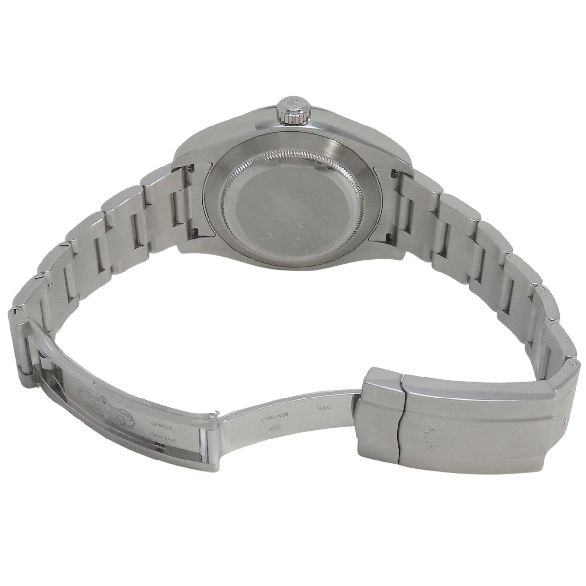 エアキング 116900 SS ランダム番 ブラック 自動巻き メンズ