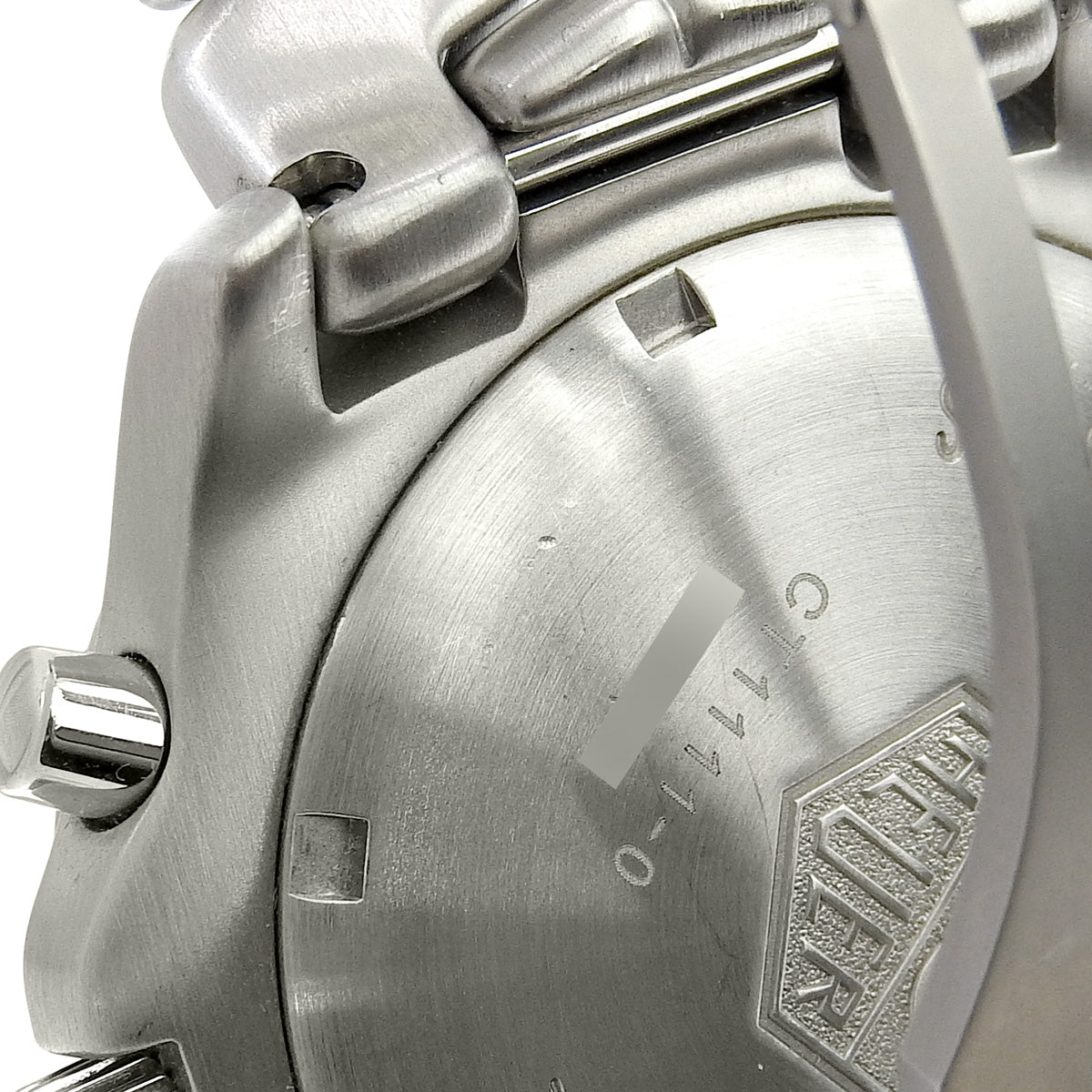 リンク クロノグラフ CT1111A SS ブラック クオーツ メンズ