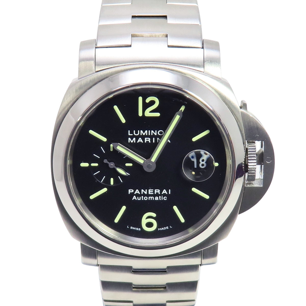 ルミノールマリーナ PAM00299 SS ブラック 自動巻き メンズ