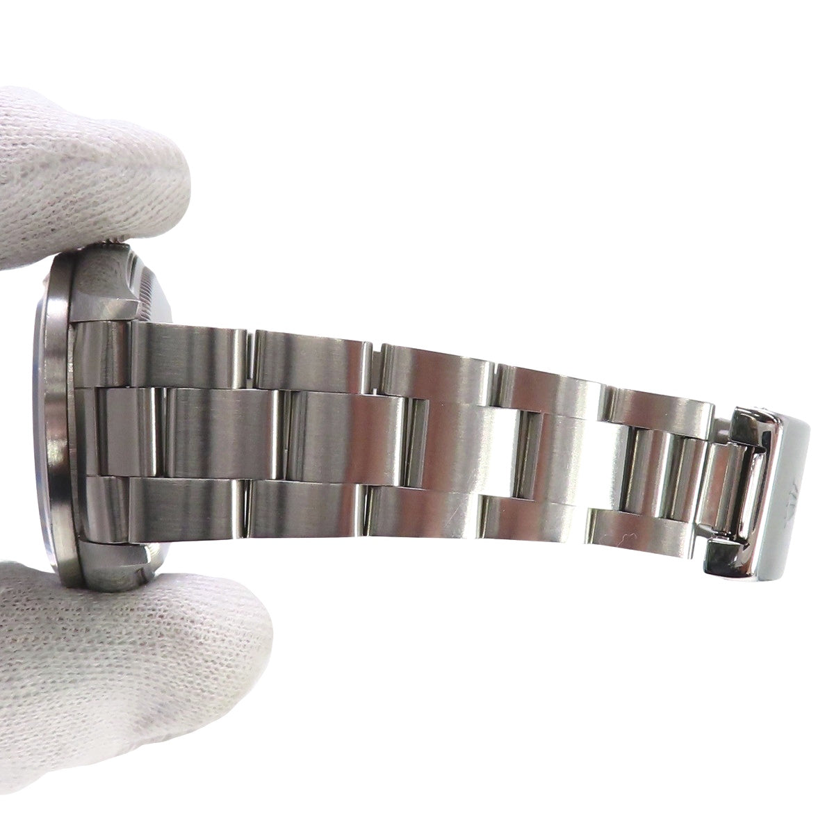 Oyster Perpetual Date 15210 SS T-series Black Automatic Men's