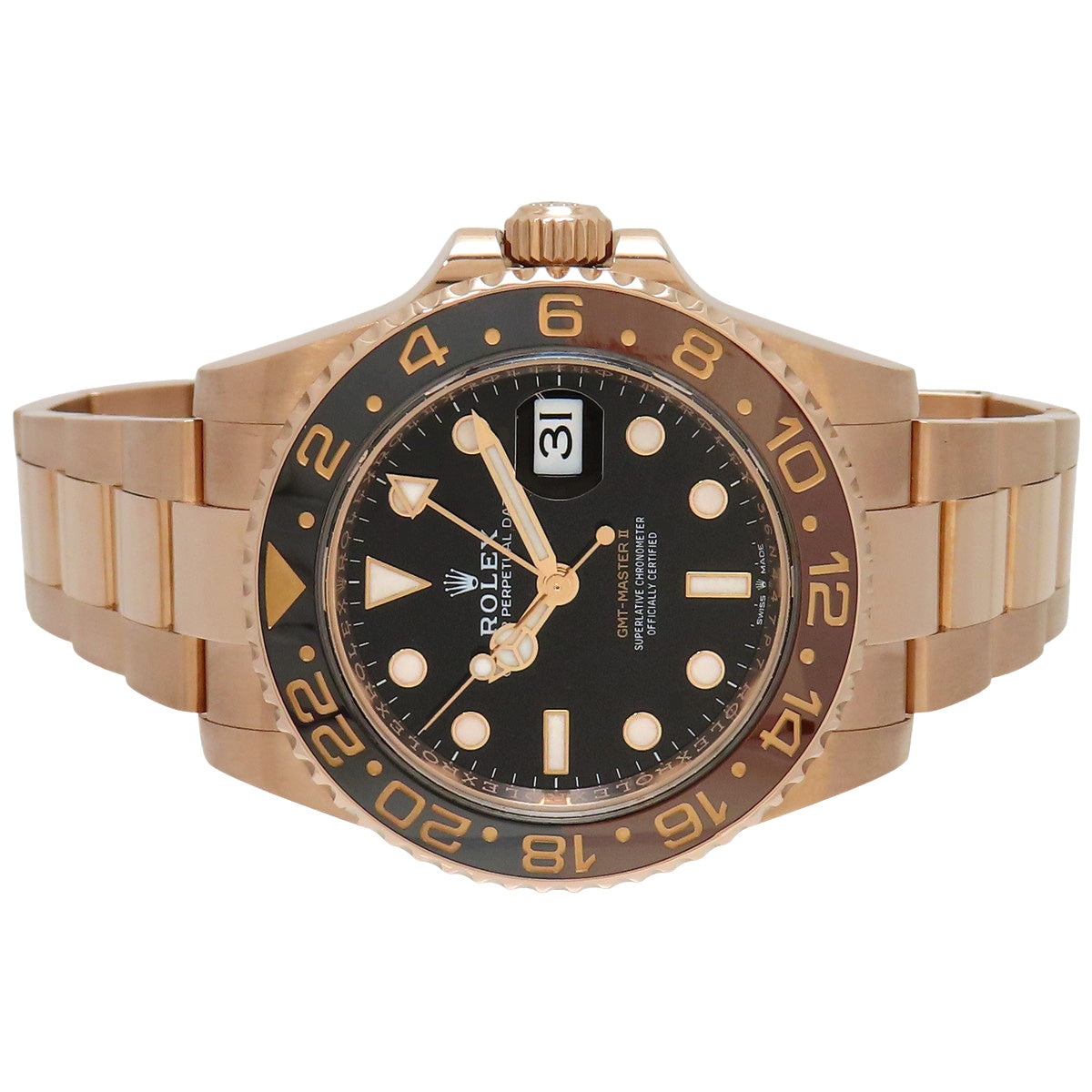 GMT-Master II 126715CHNR PG Random Number Black Automatic Men's