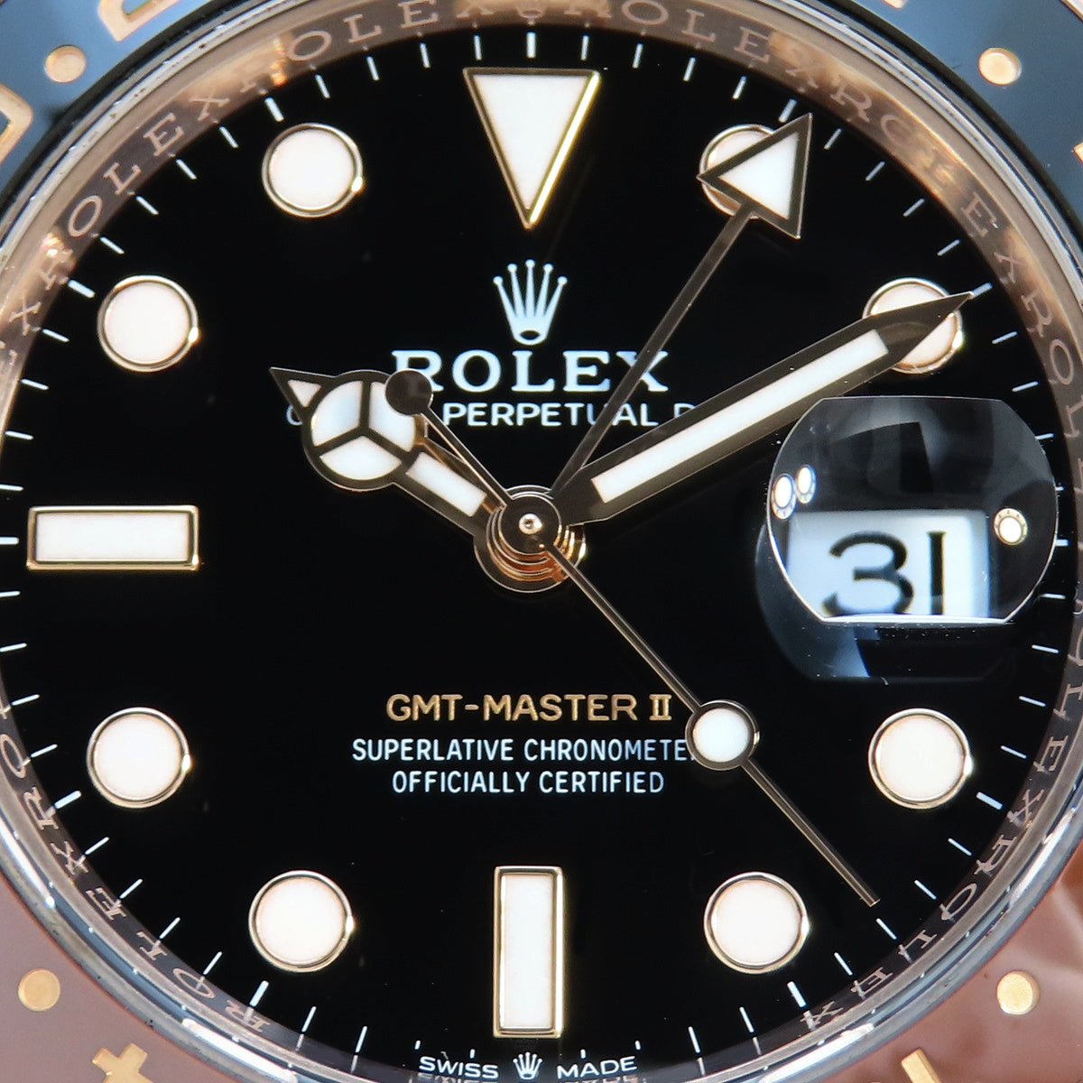 GMT-Master II 126715CHNR PG Random Number Black Automatic Men's