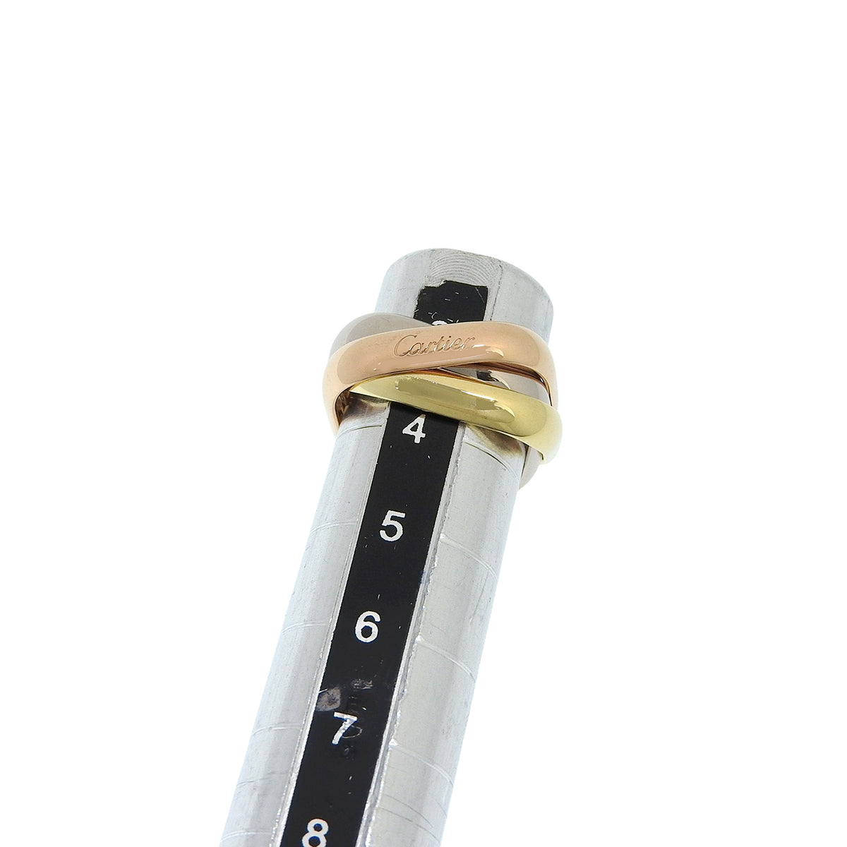 トリニティクッションリング クラシックモデル K18YG PG WG 45 7.4g