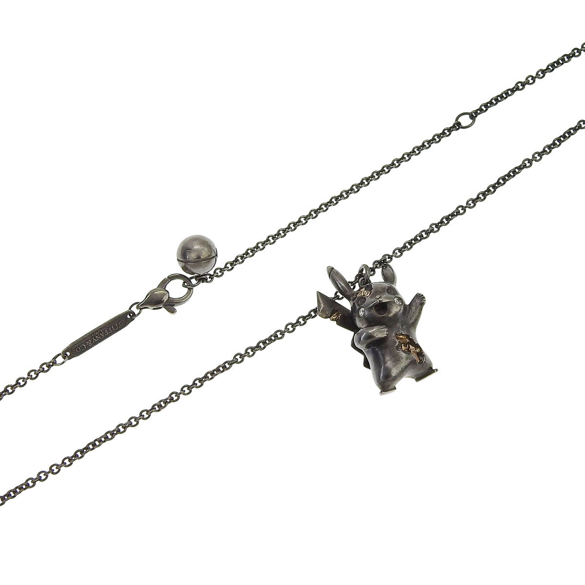 Tiffany & Arsham Studios & Pokemon Pikachu Pendant 12.7g