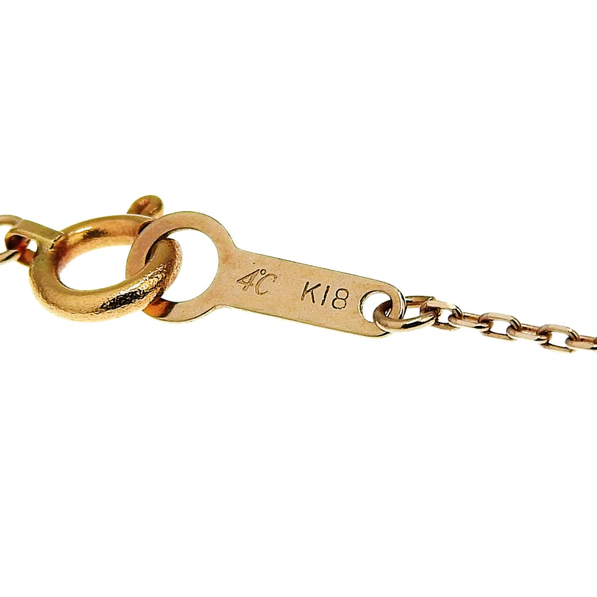 ダイヤモンド ネックレス ダイヤモンド ピンクゴールド K18PG 2.0g