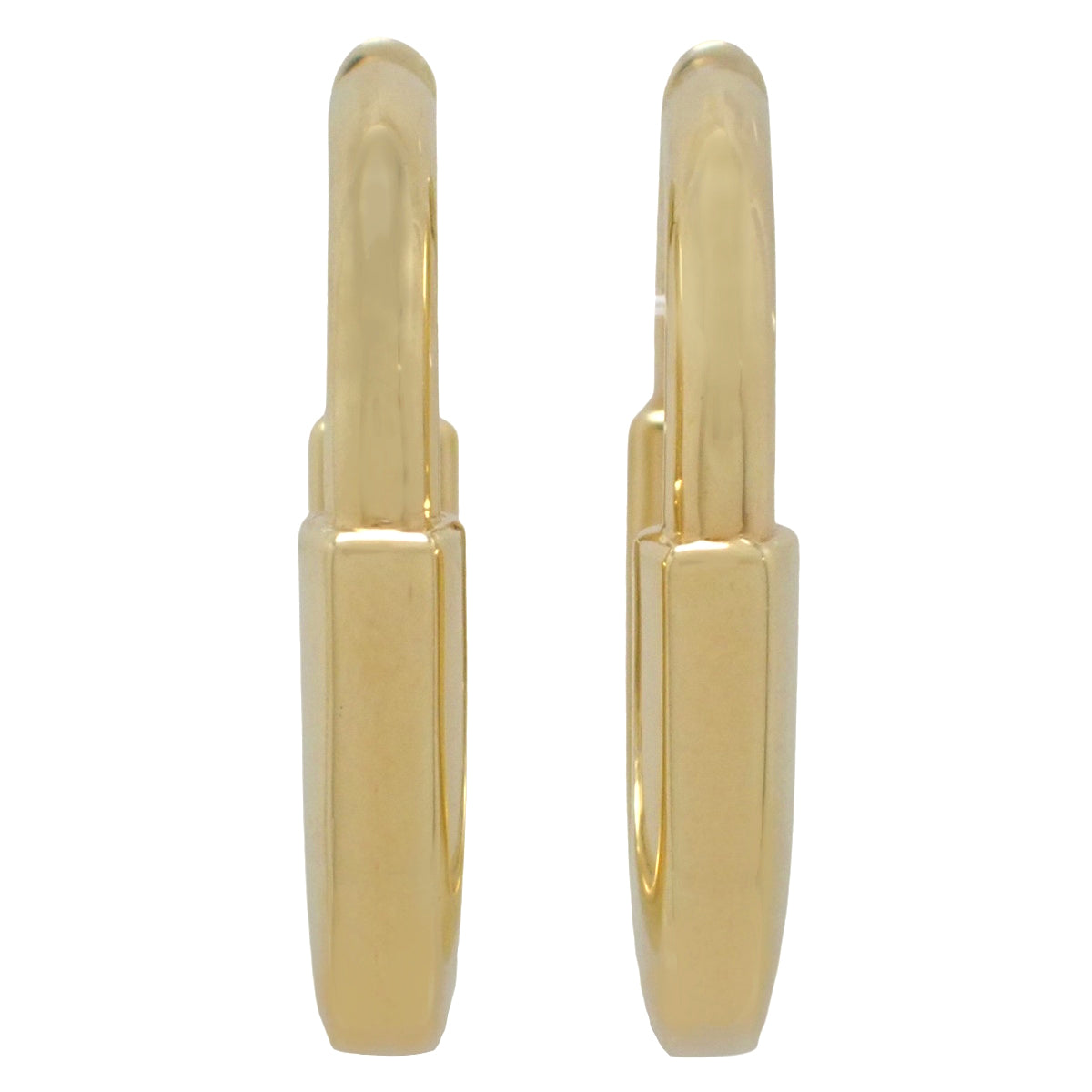 Tiffany Rock Earrings, Medium, Yellow Gold, 18K Yellow Gold, 16.0g