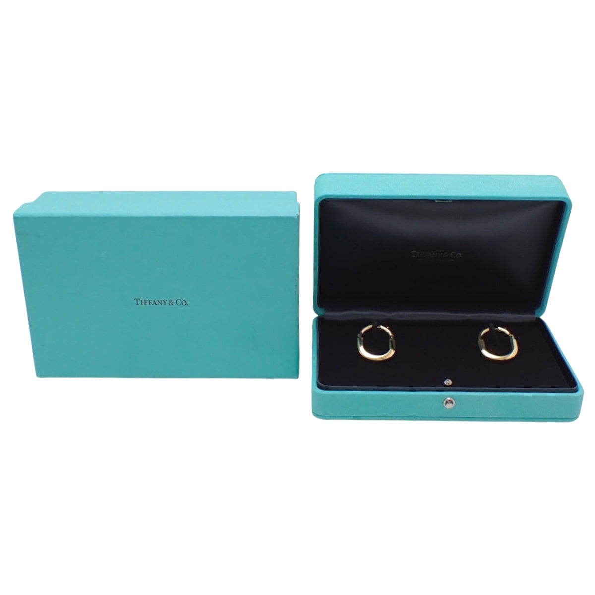 ティファニーロックピアス ミディアム イエローゴールド K18YG 16.0g