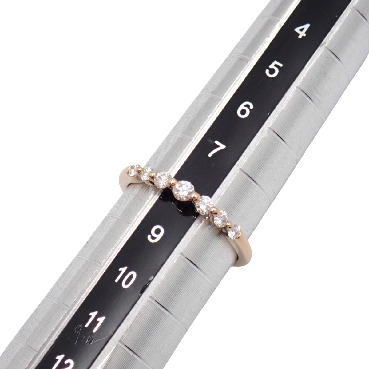 Diamond Ring D0.20 Pink Gold K18PG Size 8 (US) / 48 (EU) 1.6g