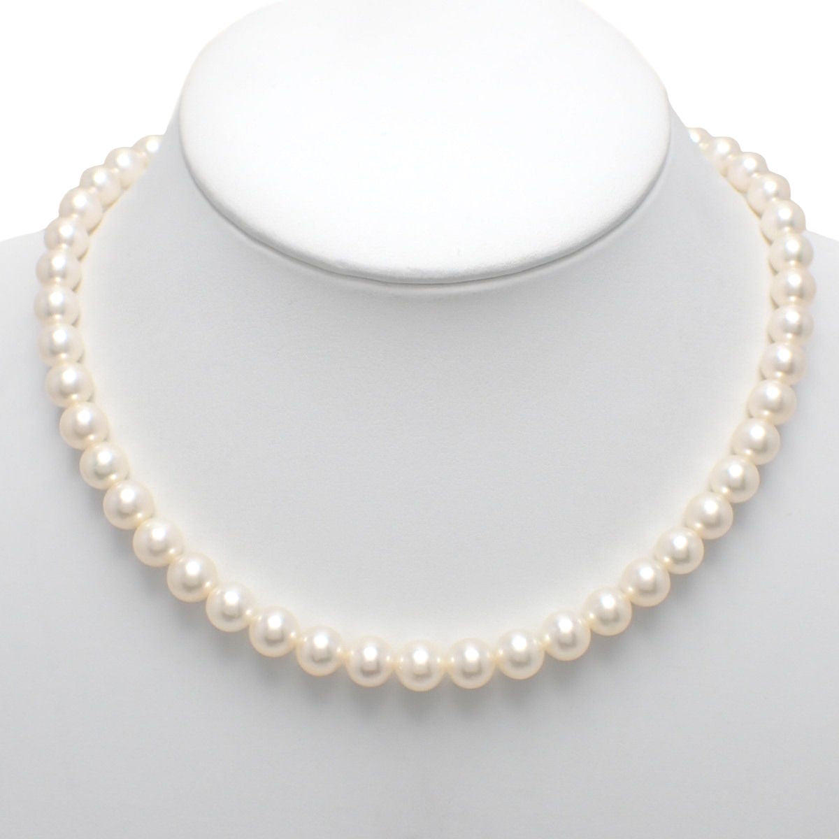 Akoya 珍珠项链,银色,41.7 克