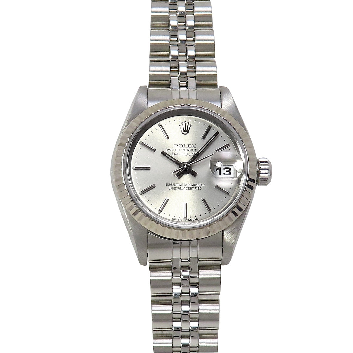 Datejust 79174 WG/SS Y字头银色自动女士腕表