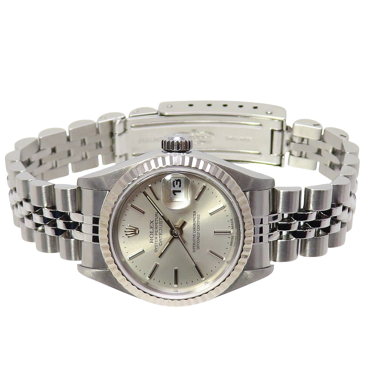 Datejust 79174 WG/SS Y字头银色自动女士腕表