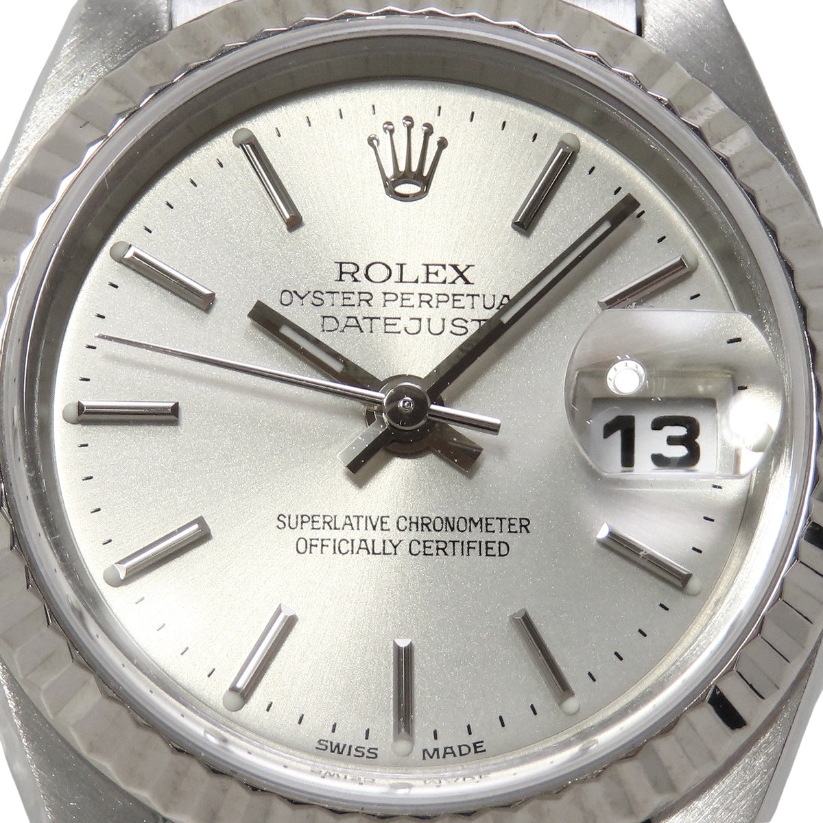 Datejust 79174 White Gold/Stainless Steel Y-number Silver Automatic Women's Watch
