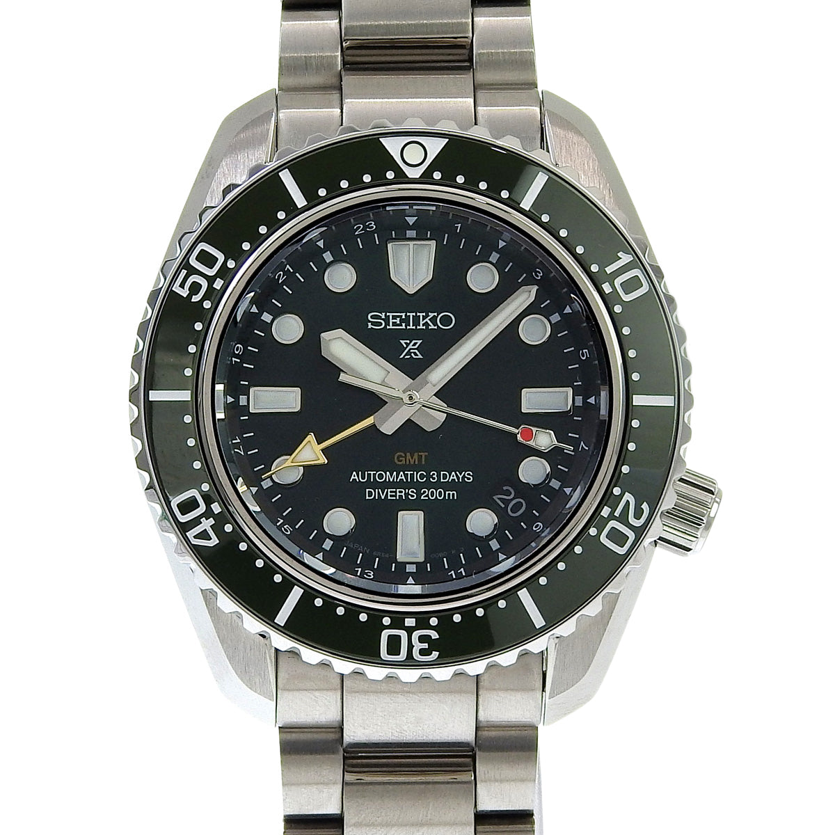 プロスペックス ダイバースキューバ SBEJ009 SS グリーン 自動巻き メンズ