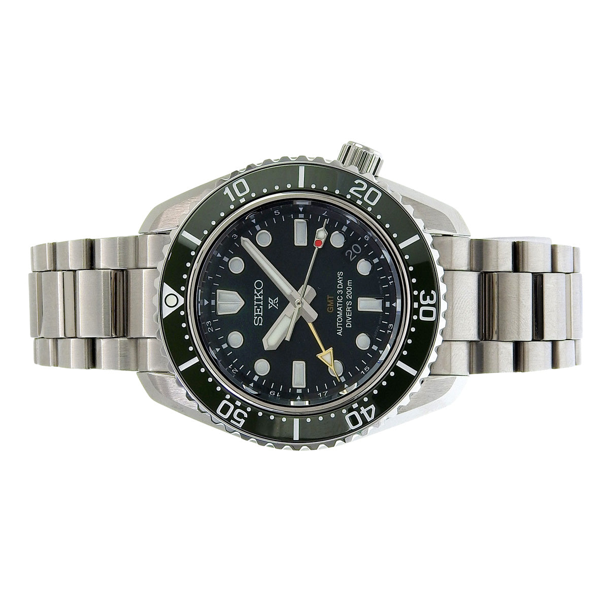 プロスペックス ダイバースキューバ SBEJ009 SS グリーン 自動巻き メンズ