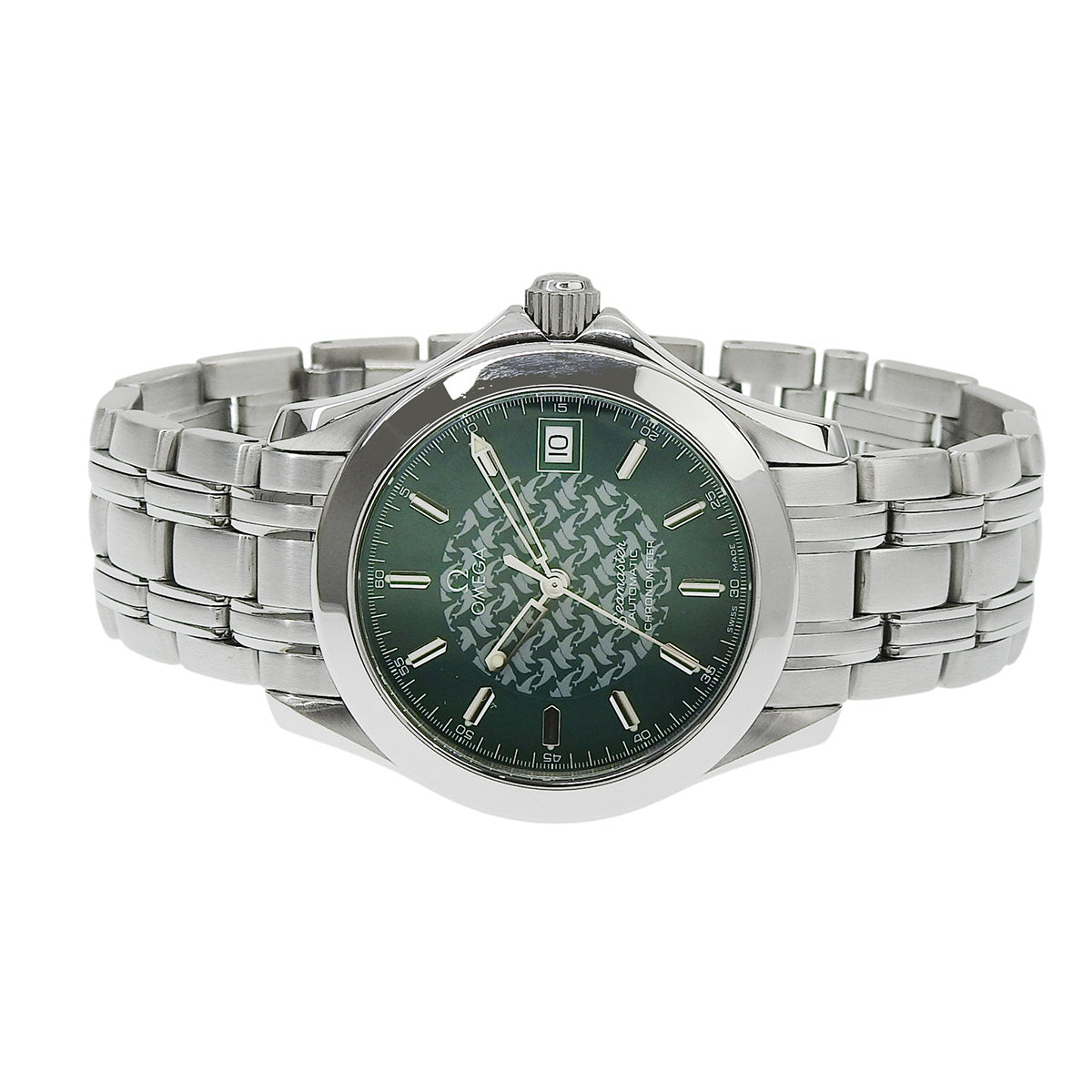 Seamaster 120 Jacques Mayol 1998 2506.70 SS Green Automatic Unisex
